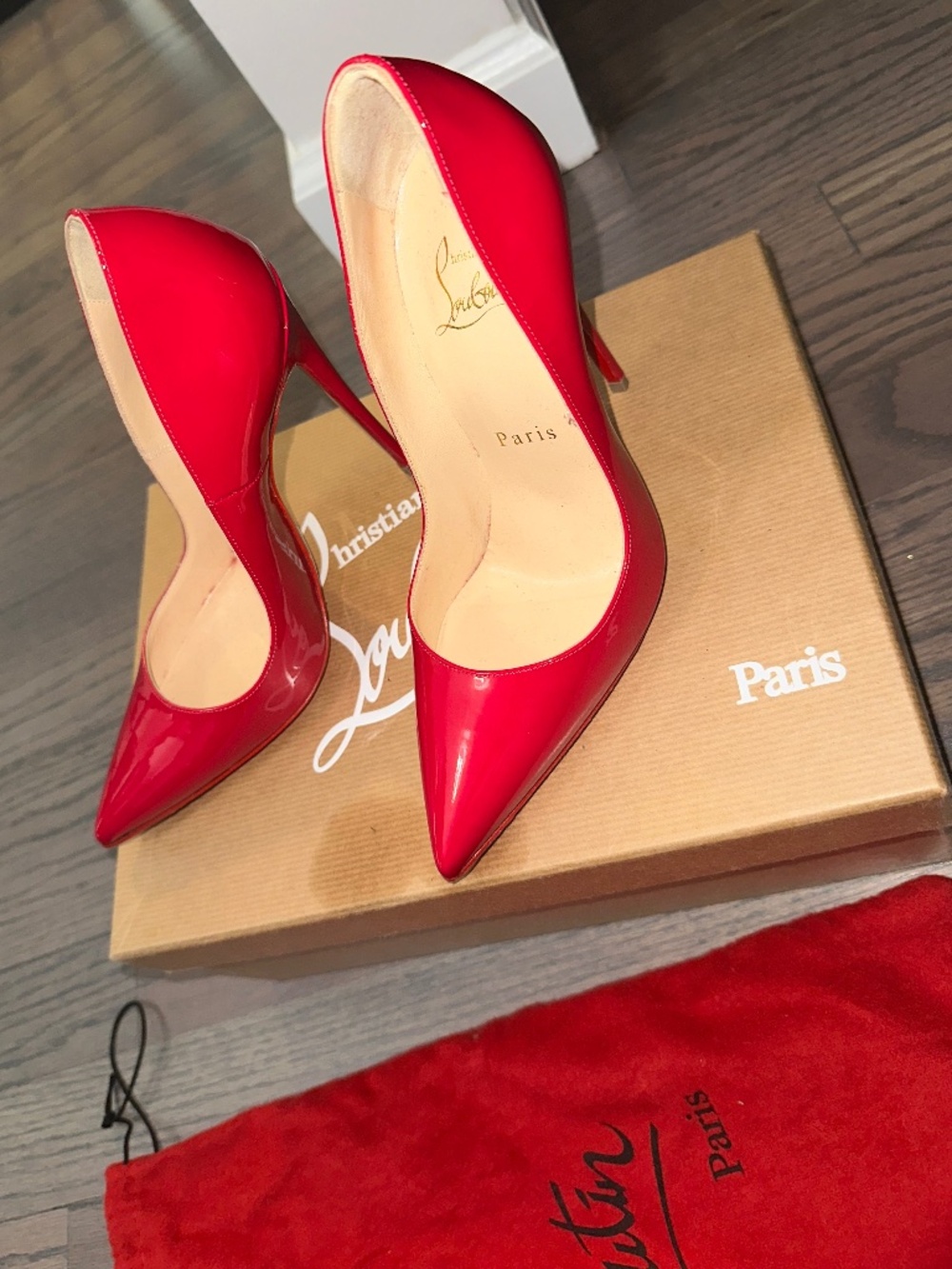 Christian Louboutin - SO KATE 120 Patent heels